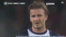 David Beckham son maçında herkesi ağlattı!