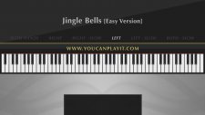 Müzik Dersi : Jingle Bells Easy Piano Tutorial Parmak Pozisyonları Notası
