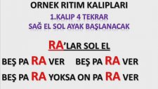Ders : Bando Boru Trampet Takımı Ritim Kalıpları