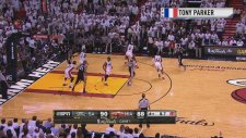 Tony Parker müthiş bitirdi