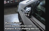 Punto Elektrikli Katlanır Ayna - Punto