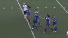 Kansaslı güzel attığı gol ile erkeklere taş çıkarttı!