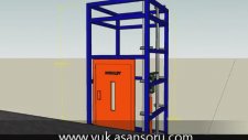 Yük Asansörü - Yük Platformu (1000 Kg) | HYDROLIFT | www.devas.com.tr