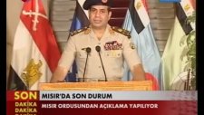 Mısır'da ordu yönetime el koydu