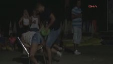 Plajda nefes kesen erotik yarışma