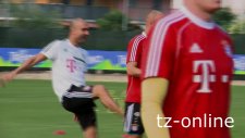Robben Guardiola'dan tekmeyi yedi!