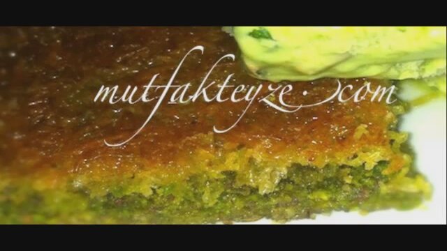 Fıstıklı Tel Kadayıf Tatlısı Tarifi Videosu Fıstıklı Tel Kadayıf Tatlısı Tarifi Videosu