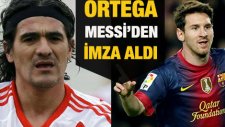 Messi'den İmza İsteyen Ortega