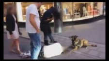 İsveçli kadın polis sarhoş adamı işte böye dövdü