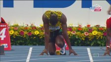 Usain Bolt Yine Uçtu (100 m : 10.07 sn)