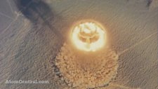Atom Bombası Patlaması - Kuşbakışı Görünüm