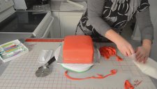 Kare Pasta Şeker Hamuru İle Nasıl Kaplanır