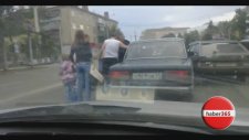Sarhoş Sürücü Sonunda Dayağı Yedi