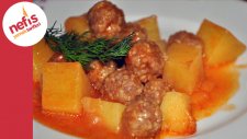 Patatesli Sulu Köfte Yemeği Tarifi
