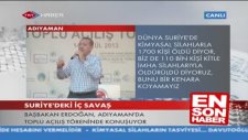 Başbakan Recep Tayyip Erdoğan : Chp Savaşa Hayır Mitingi Yapacakmış Sevsinler Seni