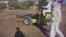 Mazaka 3x3 Arı Kovanı Yükleme Forklifti, Arazi Tipi Teleskopik Mobil Forklift (Made In Turkey)