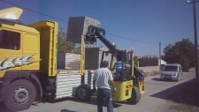 Mazaka Arazi Tipi Teleskopik Mobil Bims Ve Block Yükleme Forklifti (Türk Malı)