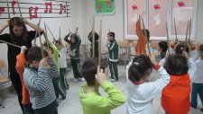 Topkapı Doğa Koleji Anaokulu Orff Eğitimi Ritim Çubuklarıyla Ritim Dansı