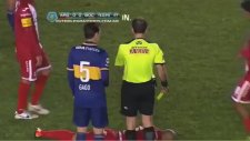 Topa kafayla kayan çılgın Arjantinli