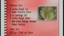 Üzümlü Çilekli Tart Tarifi