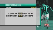 Şampiyonlar Ligi'nde Toplu Sonuçlar