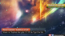 Havar Geylani - Kuddise Sirruh - Müziksiz İlahi