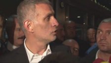 İbrahim Hacıosmanoğlu'na Taşlı Saldırı