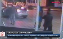 Cinayet Anı Güvenlik Kamerasında!