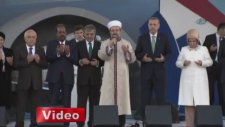 Marmaray’a dualı tekbirli açılış
