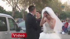 Gelin ve damada hırsızlık şoku