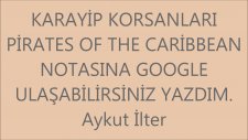 Karayip Korsanları Re Minör - Pirate Of The Caribbean - Blok Flüt Melodika Notası Nasıl Çalınır