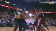NBA'de Şok Kavga