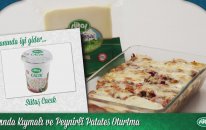 Fırında Kıymalı Ve Peynirli Patates Oturtma