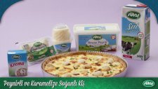 Peynirli Ve Karamelize Soğanlı Kiş