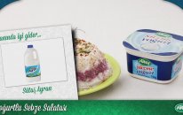 Yoğurtlu Sebze Salatası
