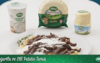 Yoğurtlu Ve Etli Patates Tavası