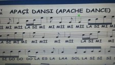 Apaçi Dansı Blok Flüt Melodika Piyano Notası Dinleyerek Öğrenin