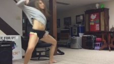 Twerk'e Hayır Sloganıyla Amymarie Gaertner