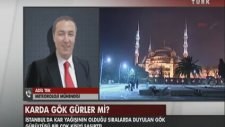 İstanbul'da Korkutan Gök Gürültülü Kar Yağışı