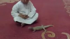 Yeter ulen deyip saldıran kertenkele
