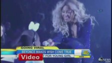Beyonce kanserli çocukla düet yaptı