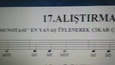 Aykut Öğretmen - 17.Alıştırma Notası
