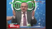 Canlı Yayında Takıma Beddua