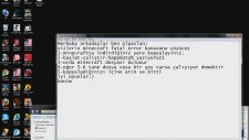 Minecraft Fatal Error Sorununun Çözümü