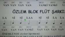 Özlem Blok Flüt Şarkısı - Ben Flütü Çok Sevdim ( Aykut Öğretmen )