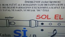 Sayfa 12 4.Alıştırma Blok Flüt Metodu 1 (Aykut Öğretmen) Videodan Kolay Öğrenim