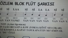 Sayfa 13 Özlem Blok Flüt Metodu 1 Ben Flütü Çok Sevdim Aykut Öğretmen