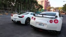 Ferrari 458 vs Nissan GT-R 35