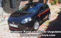 Punto Katlanır Ayna - Body Sticker Uygulaması | Punto Türkiye www.puntoturkiye.com