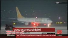 İstanbul Seferini Yapan Uçaktan Kaçırılma Sinyali